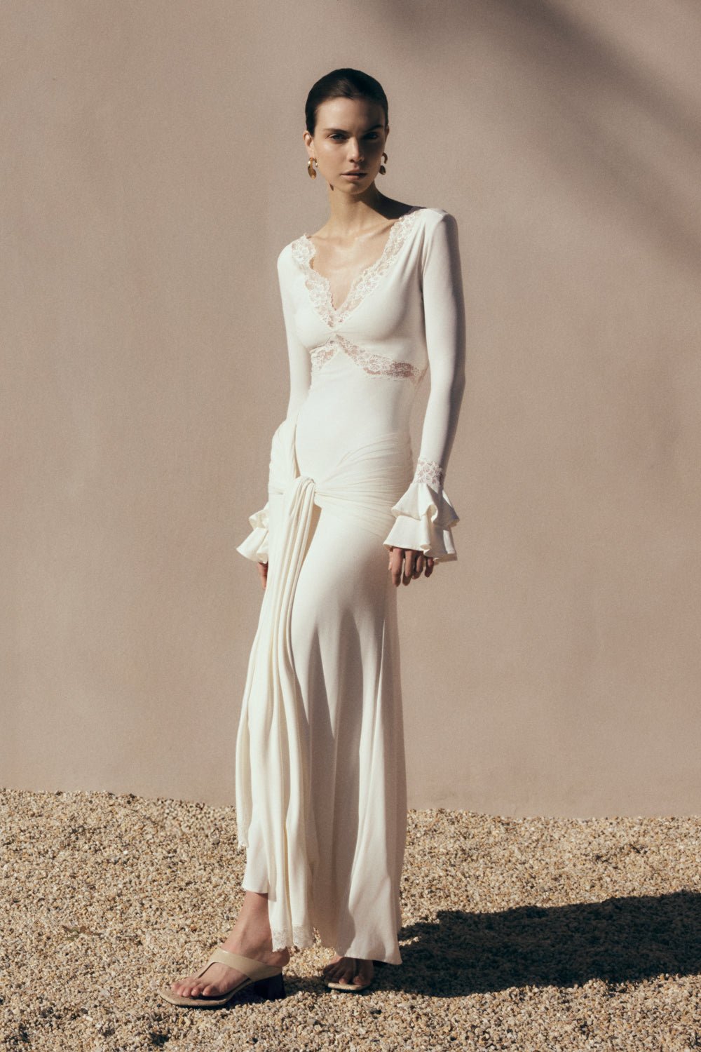 Electra Slinky Lace ( Ivory )
