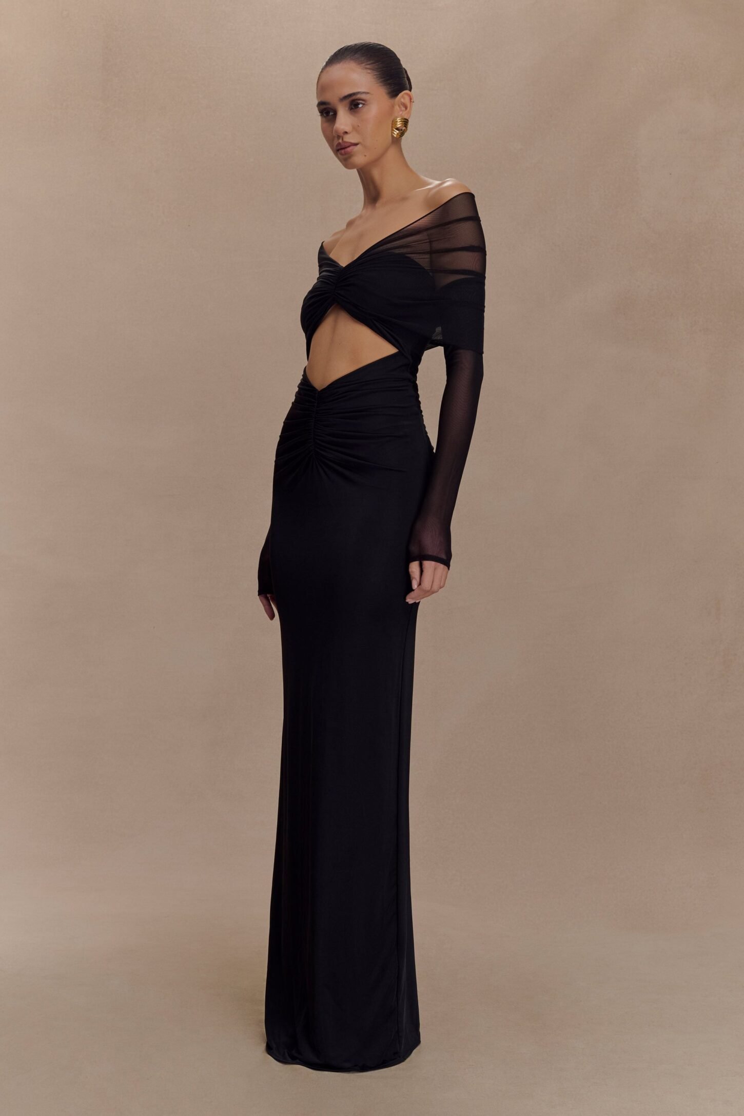 Rafaella Slinky And Mesh ( Black )