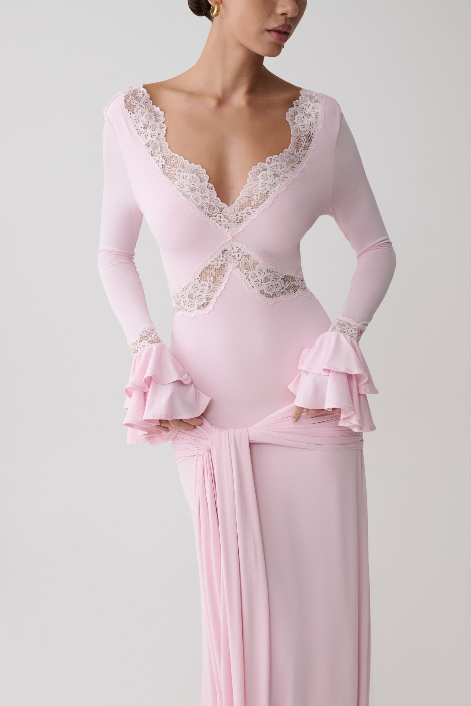 Electra Slinky Lace ( Ballet Pink ) - Image 6