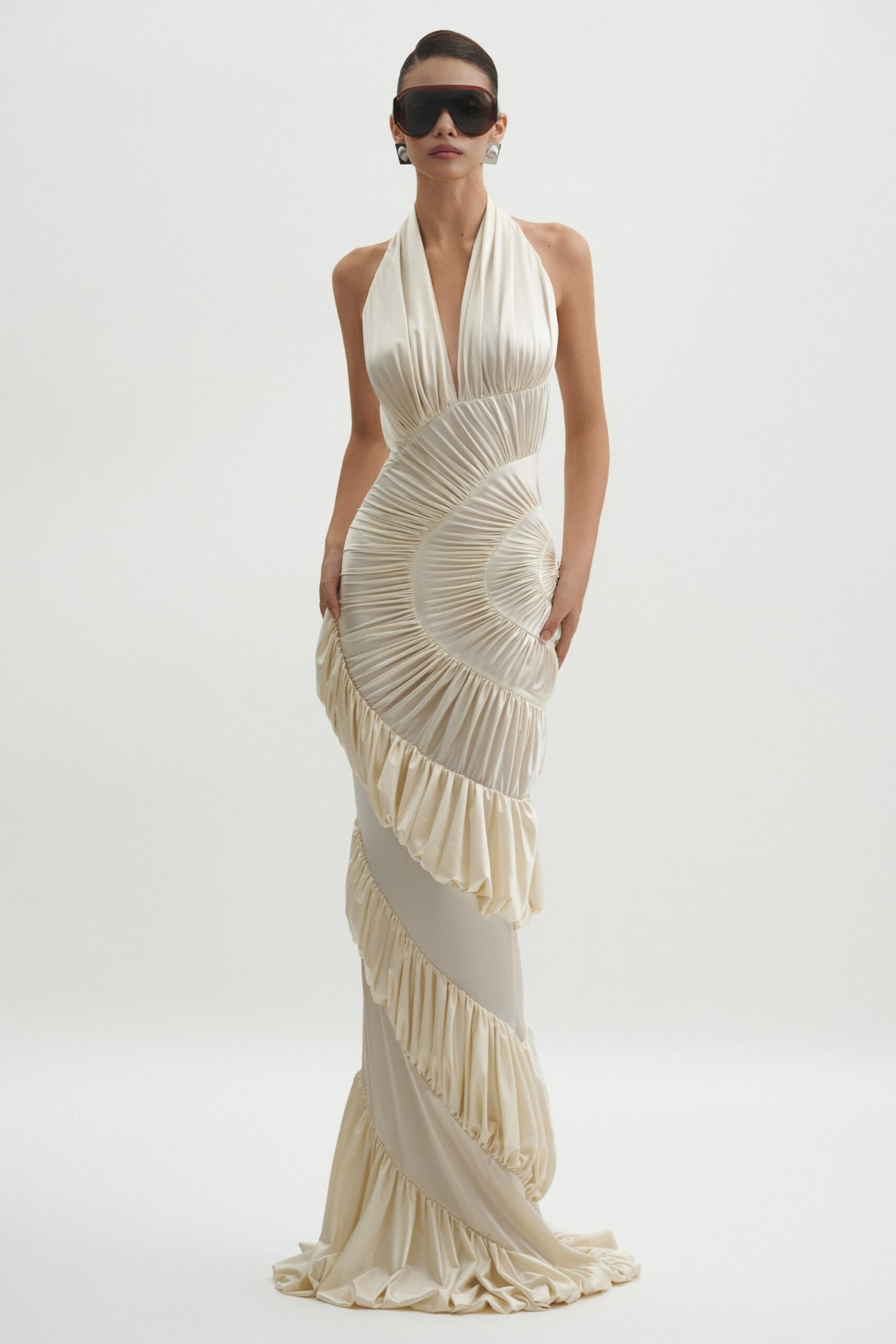 Ammonite Gown (Cream)