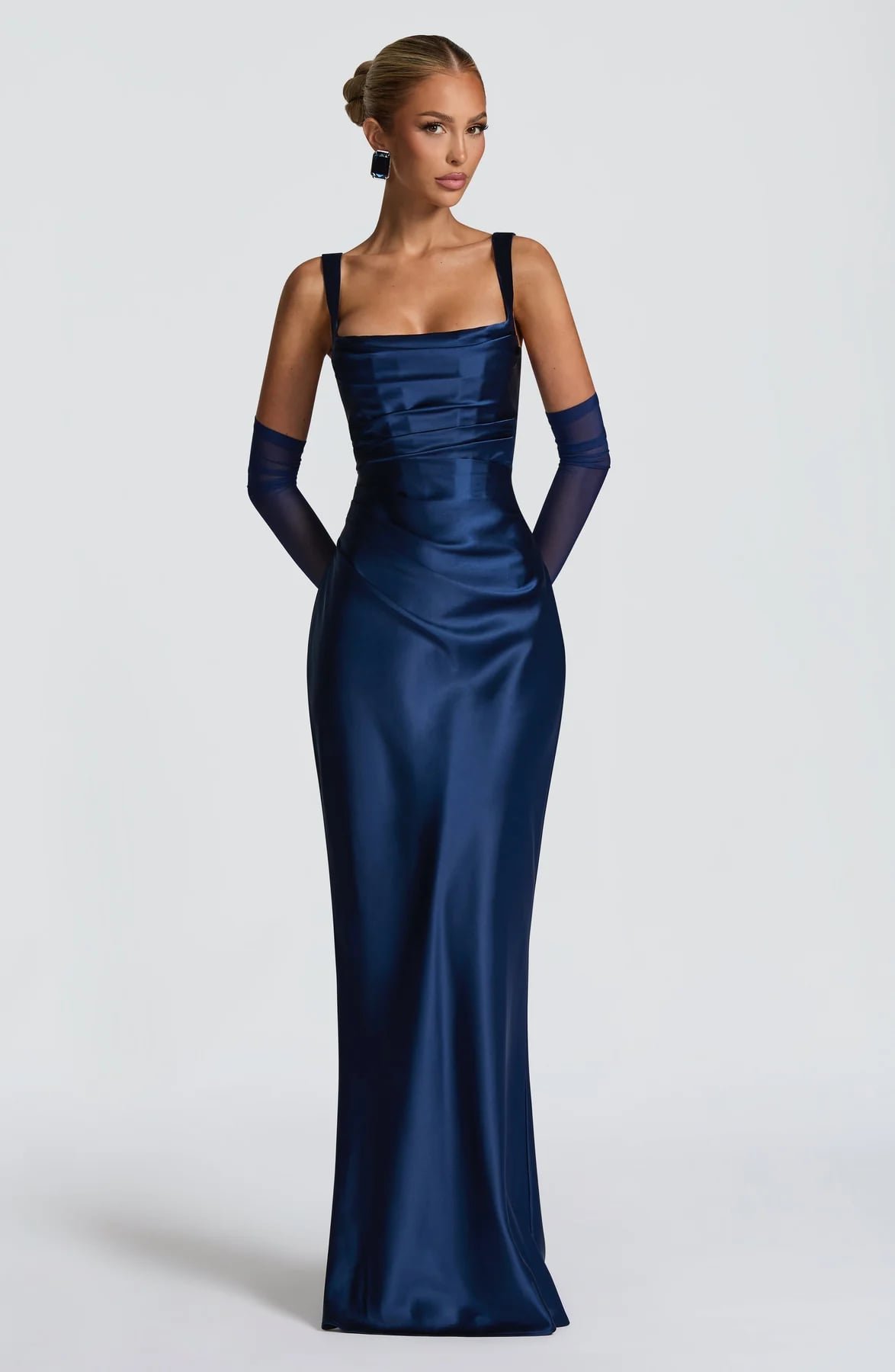 Calanthe Maxi Dress (Navy)
