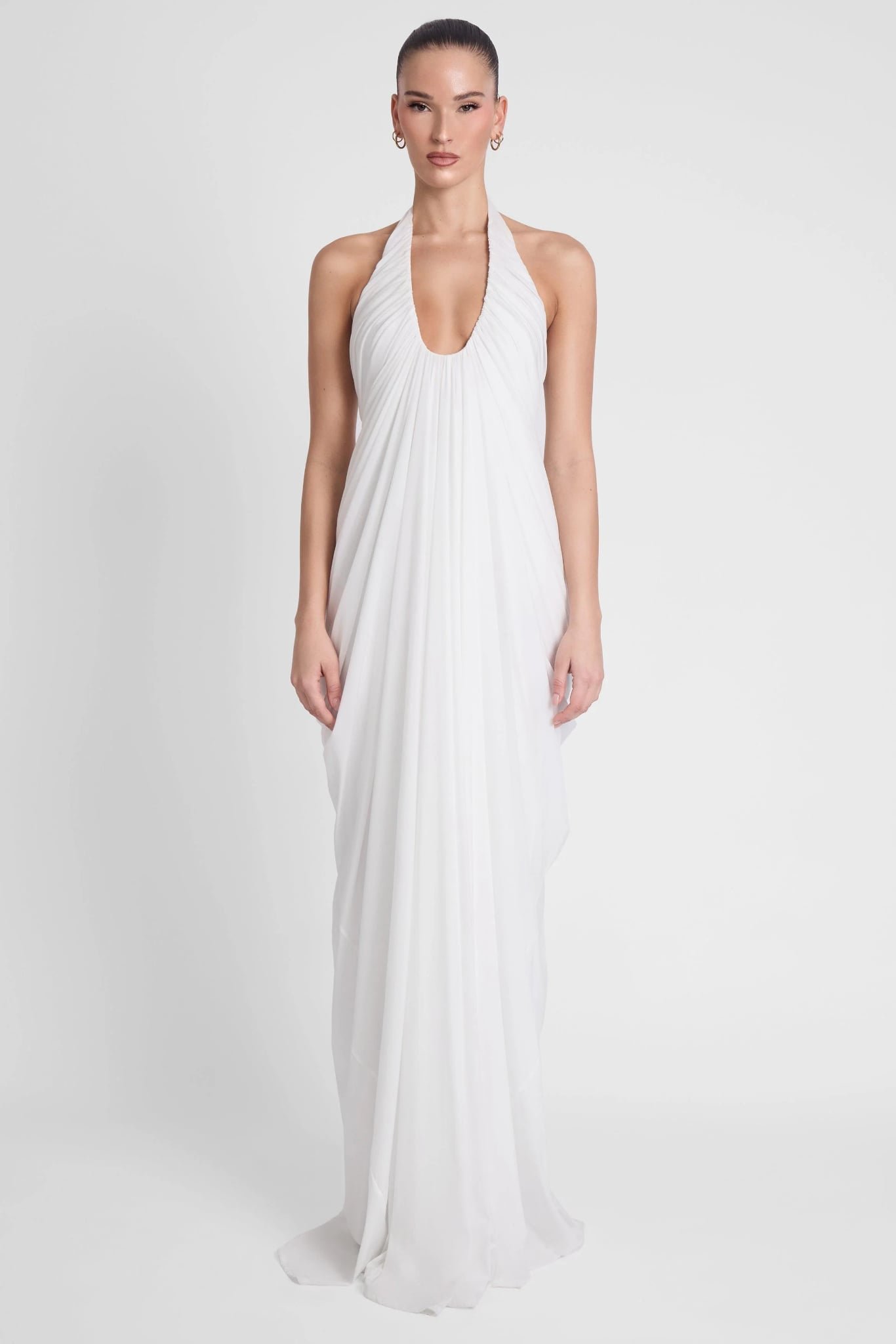 Cascade Drape Gown