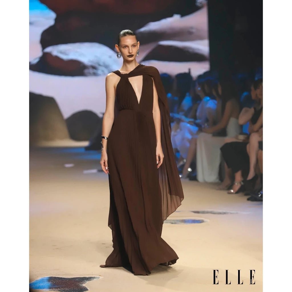 Diana Pleat Dress