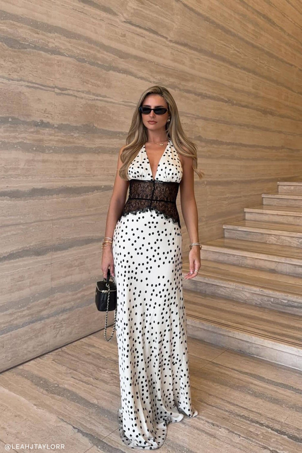 Dinah Lace And Satin ( Polkadot )