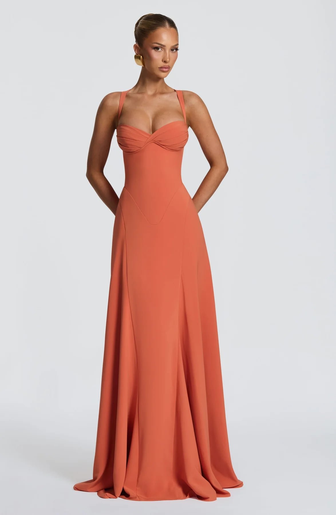 Irie Maxi Dress (Burnt Orange)