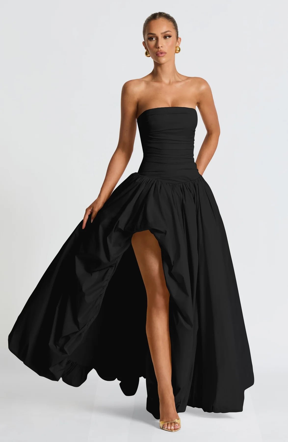 Jillian Maxi Dress (Black)