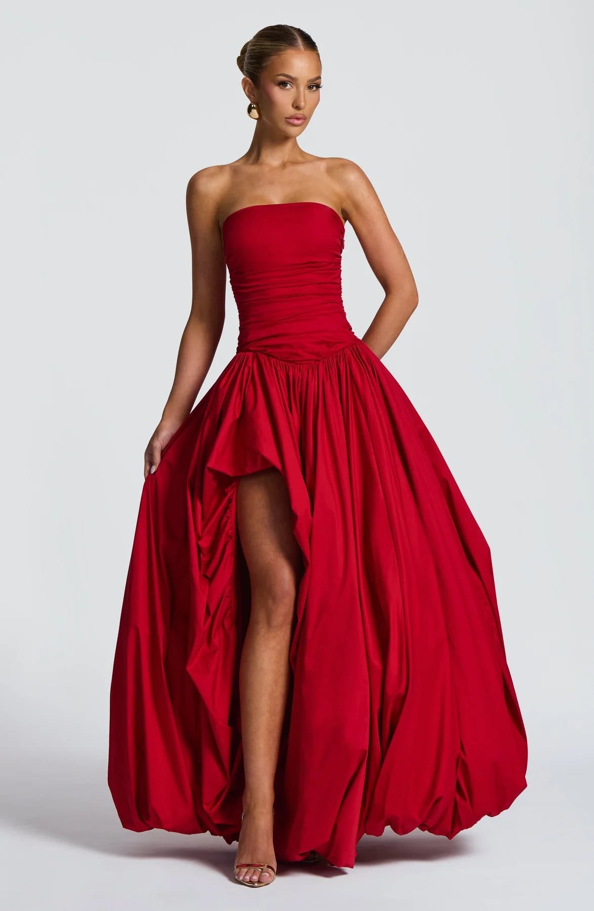 Jillian Maxi Dress (Red)