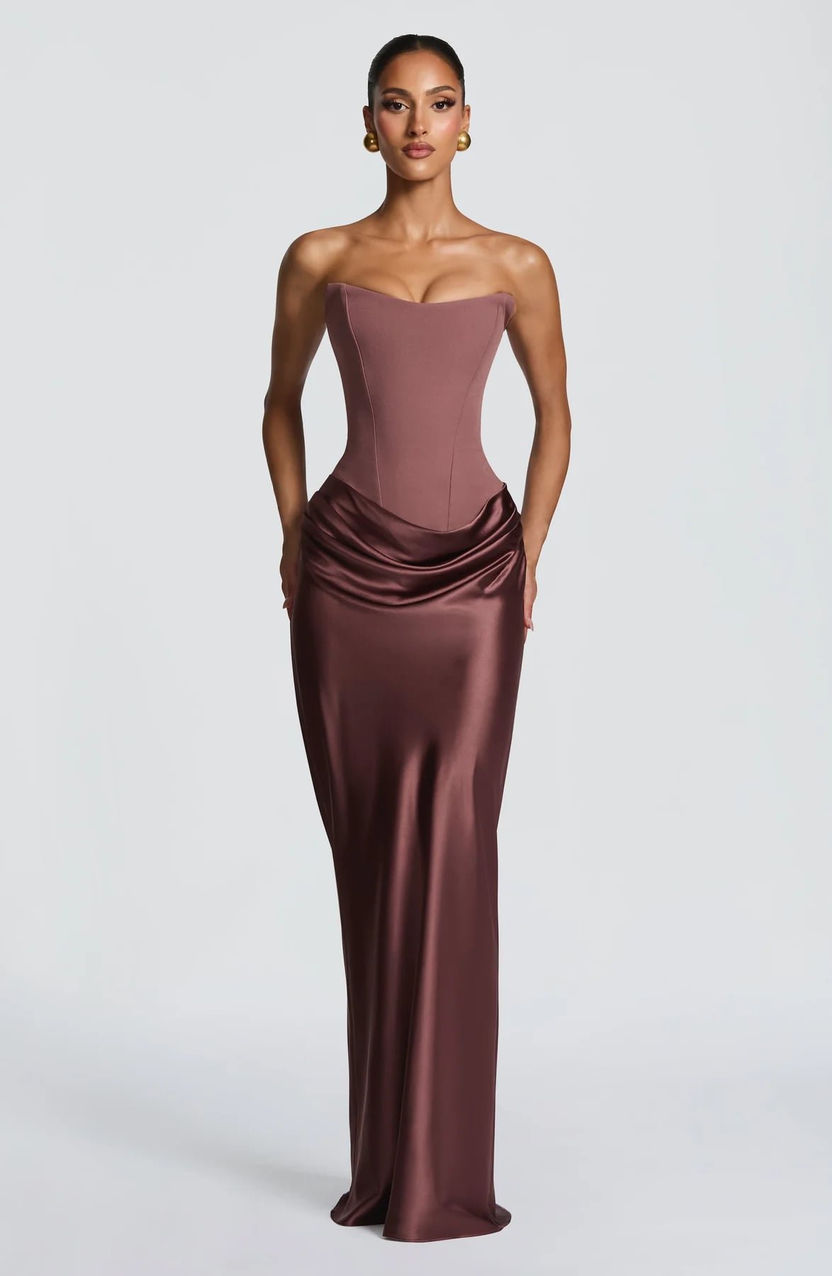 Maggie Maxi Dress (Dusty Rose)