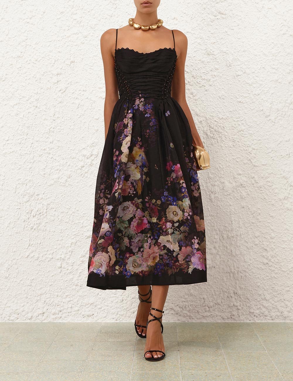 Luna Beaded Picnic Dress