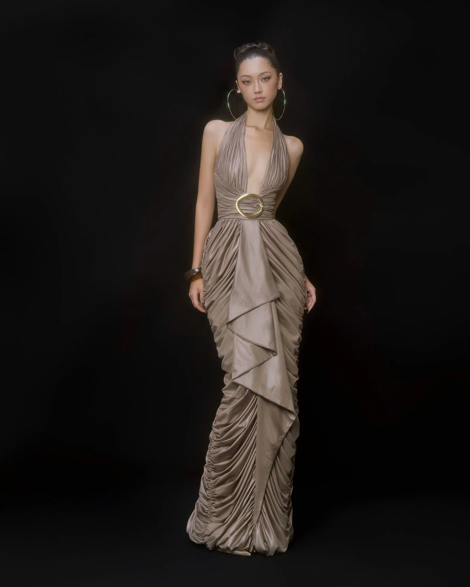 [MF-005] Nyrella Dress (Brown)