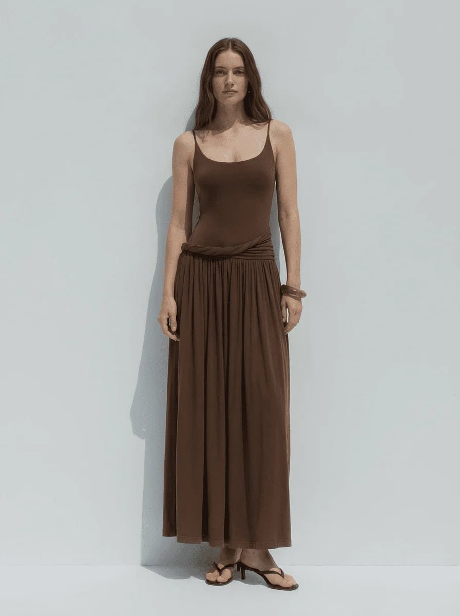[CC-002] Spaghetti Strap Maxi Dress
