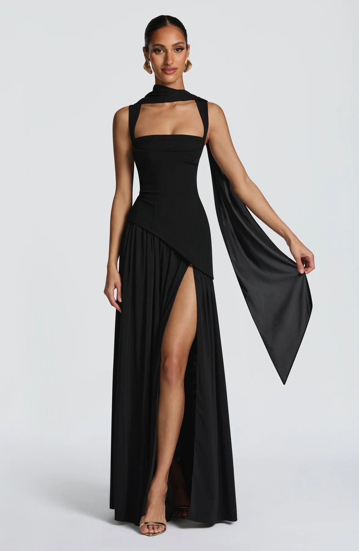 Tullulah Maxi Dress (Black)
